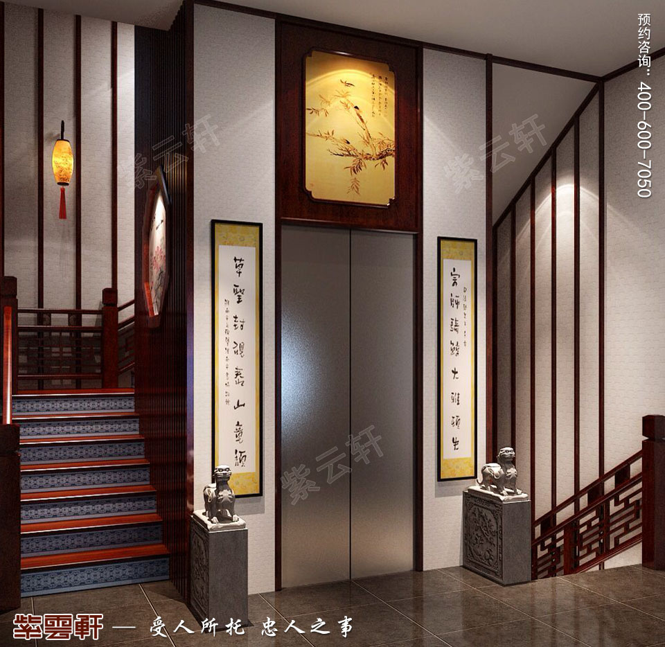 簡約<a href=http://m.evcarfamily.com/gudianzhongshi/ target=_blank class=infotextkey>古典中式風格</a>別墅裝修玄關(guān)圖片