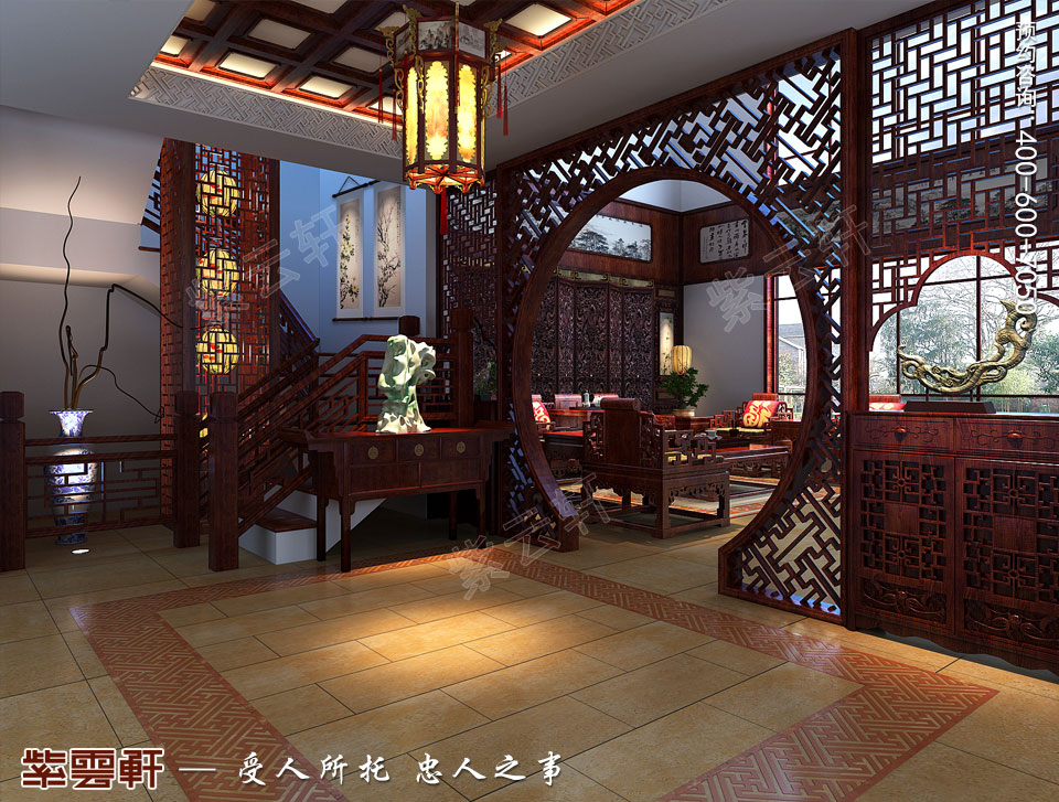 復(fù)式樓門廳簡約現(xiàn)代<a href=http://m.evcarfamily.com/ target=_blank class=infotextkey>中式裝修效果圖</a>